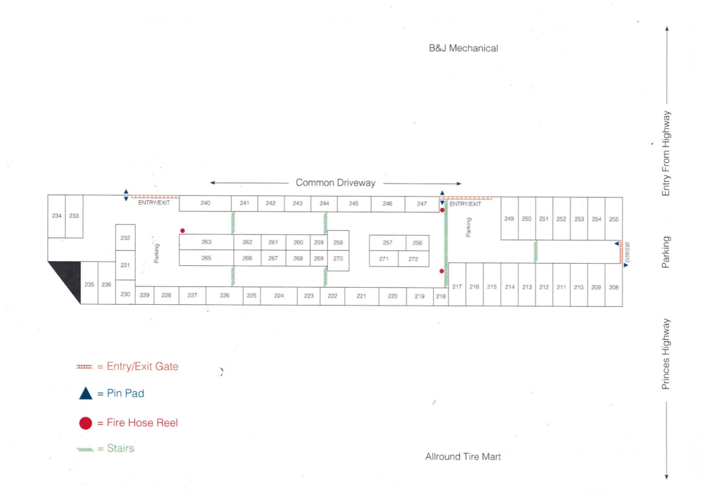 233 facility map